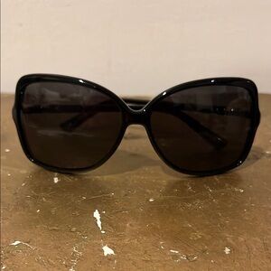 YvesSaintLaurent Elegant Black Sunglasses